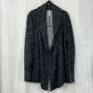 Idealology Women’s Active Open Waterfall Cardigan sz Large
